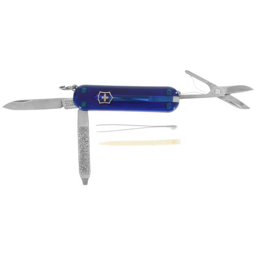 Купить Швейцарский нож Victorinox Classic SD Colors Deep Ocean  9011935. Характеристики, отзывы и цены в Донецке