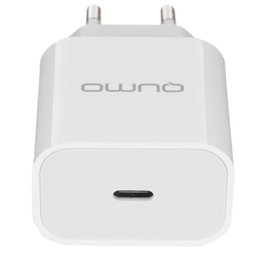 Купить Сетевое зарядное устройство QUMO Energy Light белый  5076622. Характеристики, отзывы и цены в Донецке