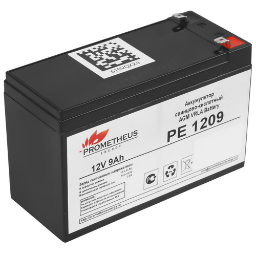 Купить Аккумуляторная батарея для ИБП Prometheus Energy PE 1209  9213590. Характеристики, отзывы и цены в Донецке
