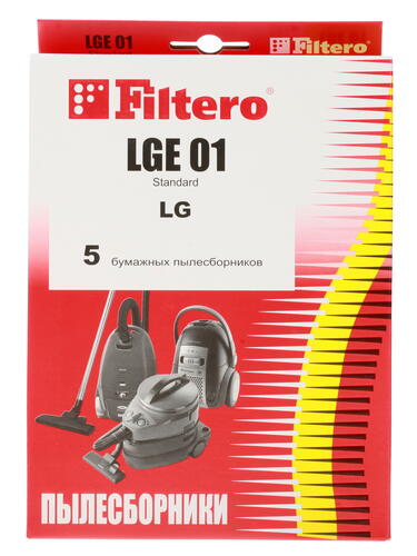 Купить Мешок-пылесборник Filtero LGE 01 Standard бежевый  6678367. Характеристики, отзывы и цены в Донецке