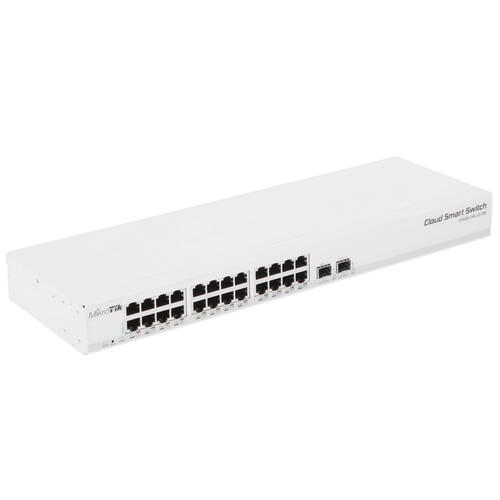 Купить Коммутатор MikroTik CSS326-24G-2S+RM  1172369. Характеристики, отзывы и цены в Донецке
