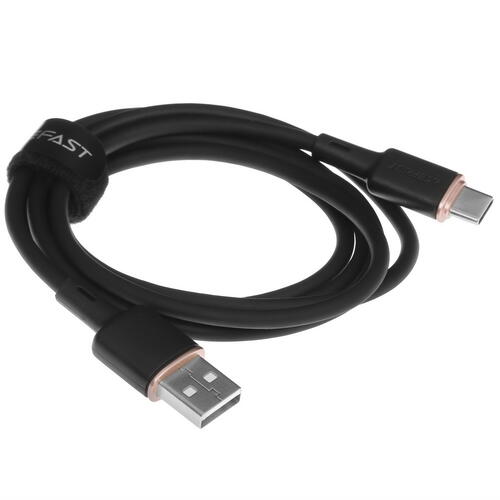 Купить Кабель круглый ACEFAST USB Type-C - USB 2.0 Type-A черный 1.2 м  5415546. Характеристики, отзывы и цены в Донецке