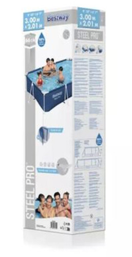 Купить Каркасный бассейн Bestway Steel Pro 56404  5464842. Характеристики, отзывы и цены в Донецке