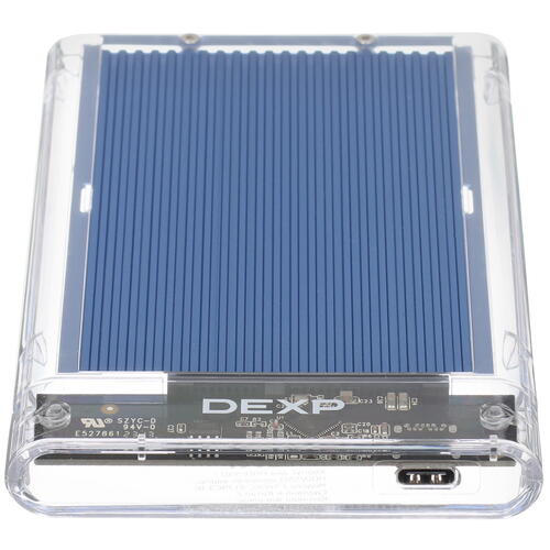 Купить 2.5" Внешний бокс DEXP 2179C3-BL  5411424. Характеристики, отзывы и цены в Донецке