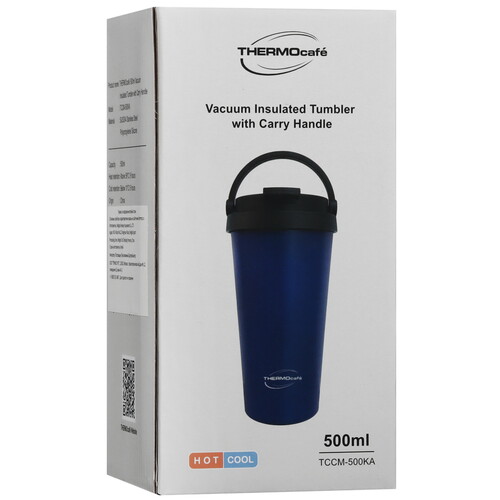 Купить Термокружка THERMOcafe TCCM-500KA DBL синий  9185719. Характеристики, отзывы и цены в Донецке