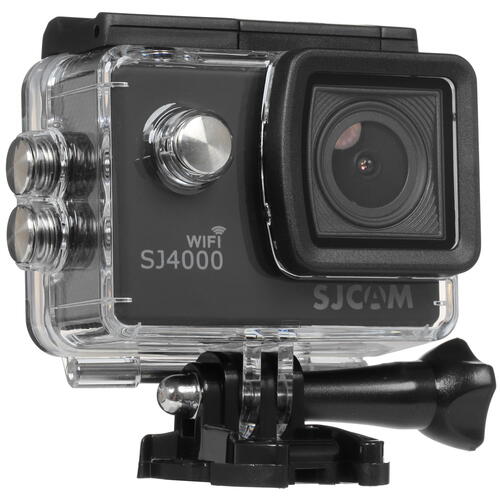 Купить Экшн-камера SJCAM SJ4000 WiFi черный  1021404. Характеристики, отзывы и цены в Донецке