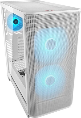 Купить Корпус Cougar Airface Flo RGB White  белый  5630944. Характеристики, отзывы и цены в Донецке
