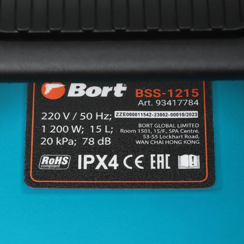 Купить Строительный пылесос  Bort BSS-1215  9062274. Характеристики, отзывы и цены в Донецке