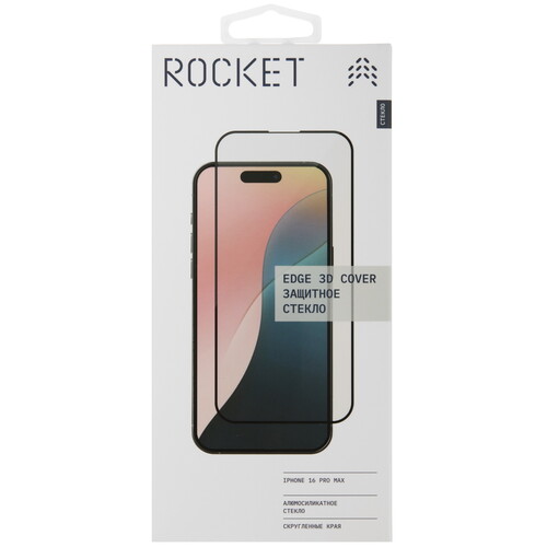 Купить Защитное стекло Rocket для экрана Apple iPhone 16 Pro Max  5474340. Характеристики, отзывы и цены в Донецке
