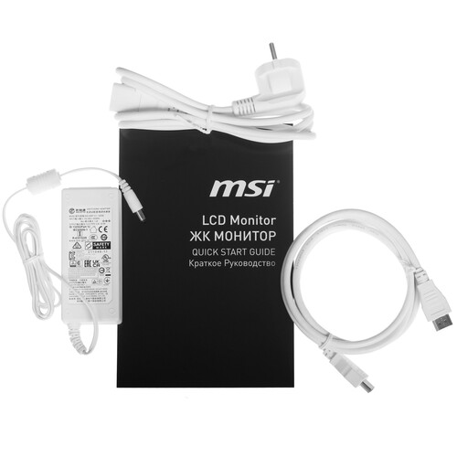 Купить 23.8" Монитор MSI PRO MP243XW белый  5453100. Характеристики, отзывы и цены в Донецке