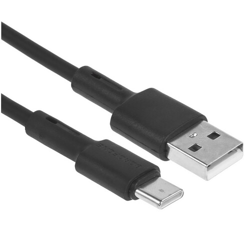Купить Кабель плоский Borofone USB Type-C - USB 2.0 Type-A черный 1 м  9244438. Характеристики, отзывы и цены в Донецке
