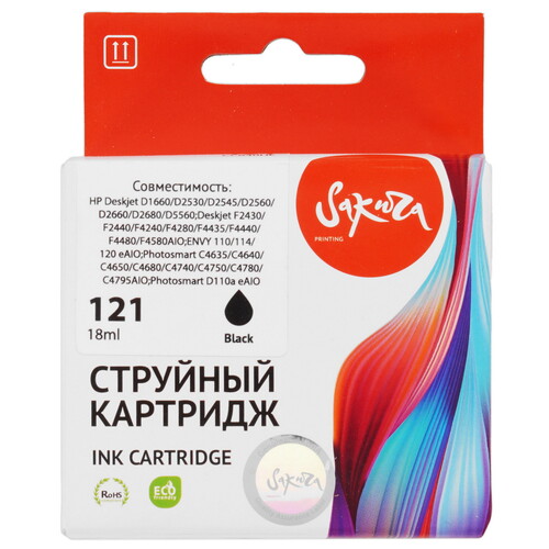 Купить Картридж Sakura CC640HE черный  9159183. Характеристики, отзывы и цены в Донецке