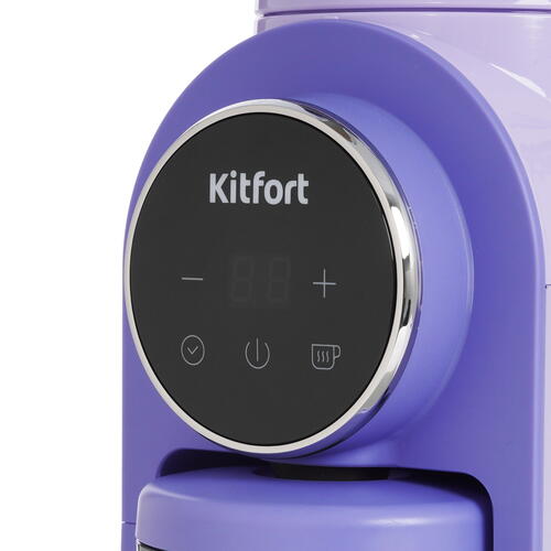 Купить Кофемолка электрическая Kitfort КТ-7210 фиолетовый  9093516. Характеристики, отзывы и цены в Донецке