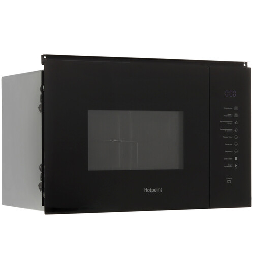 Купить Встраиваемая микроволновая печь Hotpoint MF25G BL H черный  9106606. Характеристики, отзывы и цены в Донецке
