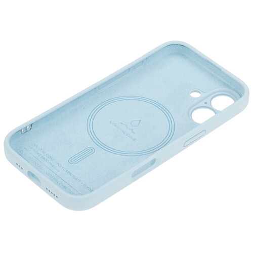 Купить Накладка  Ringke Silicone Magnetic для Apple iPhone 16 голубой  5619806. Характеристики, отзывы и цены в Донецке