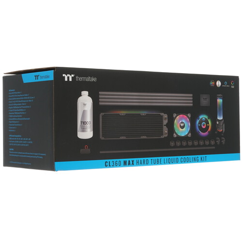 Купить Комплект для сборки СЖО Thermaltake Pacific CL360 Max D5 Hard Tube Water Cooling Kit черная  1614530. Характеристики, отзывы и цены в Донецке