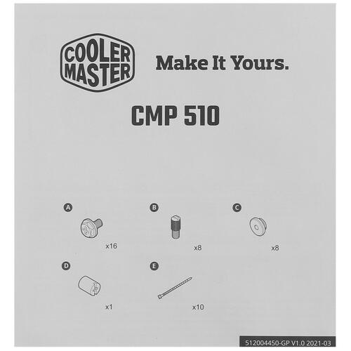 Купить Корпус Cooler Master CMP 510  4898054. Характеристики, отзывы и цены в Донецке