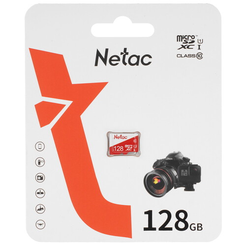 Купить Карта памяти Netac P500 ECO microSDXC 128 ГБ [NT02P500ECO-128G-S]  5609723. Характеристики, отзывы и цены в Донецке