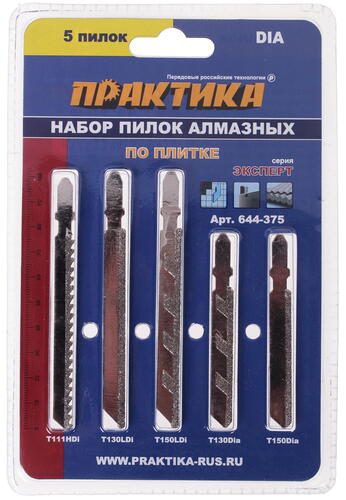 Купить Пилки для лобзика Практика 644-375  1037902. Характеристики, отзывы и цены в Донецке