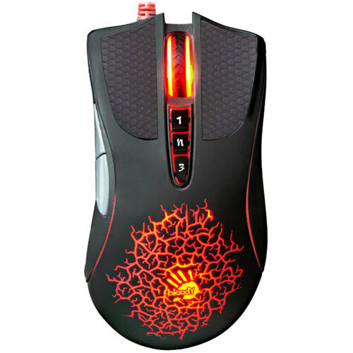 Купить Мышь проводная A4Tech Bloody Blazing A9/A90  черный  1018538. Характеристики, отзывы и цены в Донецке
