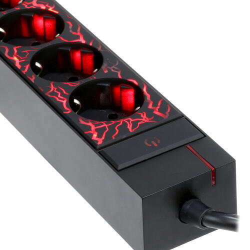 Купить Сетевой фильтр DEXP Gaming G100 черный  1351707. Характеристики, отзывы и цены в Донецке
