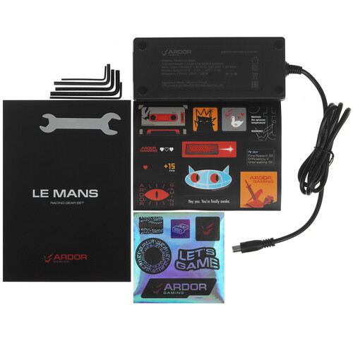 Купить Руль ARDOR GAMING Le Mans черный  9099327. Характеристики, отзывы и цены в Донецке