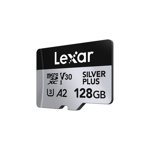 Купить Карта памяти Lexar Professional Silver Plus microSDXC 128 ГБ  5641138. Характеристики, отзывы и цены в Донецке
