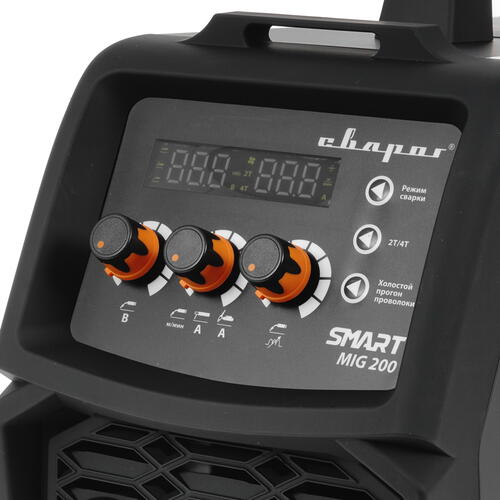 Купить Сварочный аппарат Сварог REAL SMART MIG 200 BLACK (N2A5)  5317678. Характеристики, отзывы и цены в Донецке