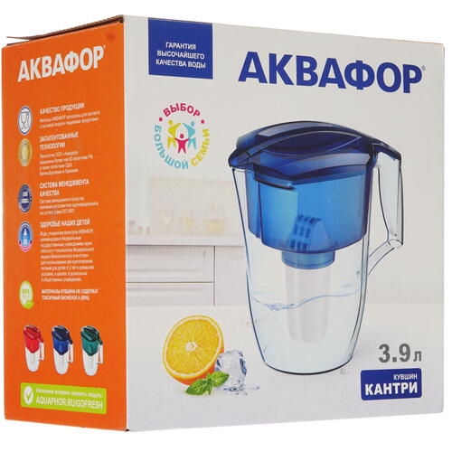 Купить Фильтр-кувшин Аквафор Кантри А5  4879008. Характеристики, отзывы и цены в Донецке