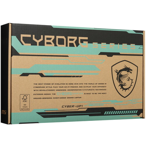 Купить 17.3" Ноутбук MSI Cyborg 17 B2RWEKG-034XRU черный  5629072. Характеристики, отзывы и цены в Донецке