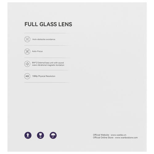 Купить Проектор Wanbo Projector Mozart 1 синий  5455135. Характеристики, отзывы и цены в Донецке