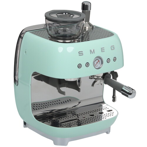 Купить Кофеварка рожковая Smeg EGF03PGEU зеленый  5488485. Характеристики, отзывы и цены в Донецке