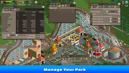Купить Игра RollerCoaster Tycoon Classic (Steam)  5618275. Характеристики, отзывы и цены в Донецке