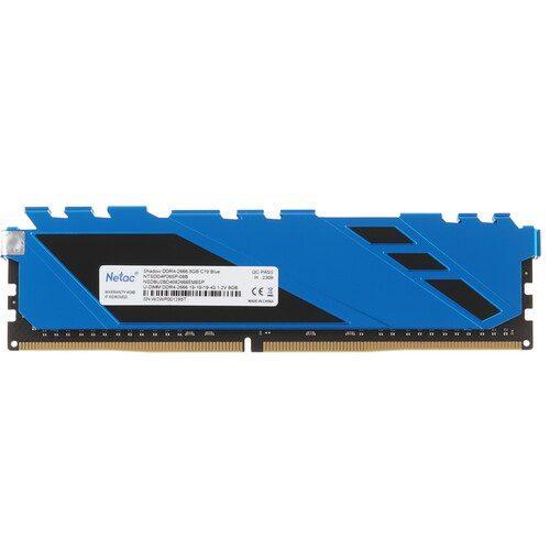 Купить Оперативная память Netac Shadow [NTSDD4P26SP-08B] 8 ГБ  9906916. Характеристики, отзывы и цены в Донецке