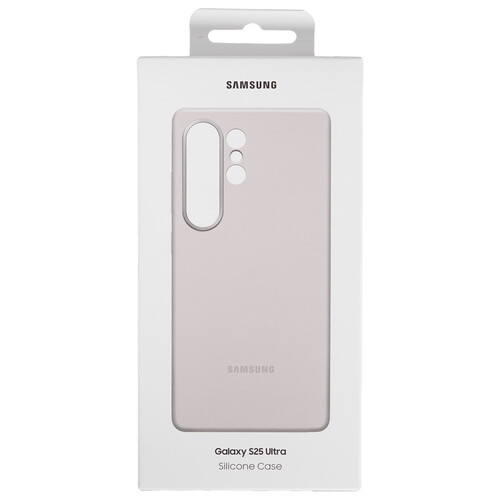 Купить Накладка  Samsung Silicone Case для Samsung Galaxy S25 Ultra серый  5613527. Характеристики, отзывы и цены в Донецке