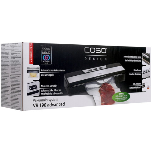 Купить Вакуумный упаковщик CASO VR 190  8164584. Характеристики, отзывы и цены в Донецке