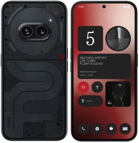 Купить 6.7" Смартфон Nothing Phone 2a 256 ГБ черный  5451365. Характеристики, отзывы и цены в Донецке
