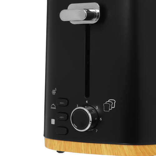 Купить Тостер Oursson TS2106/BL черный  9079232. Характеристики, отзывы и цены в Донецке