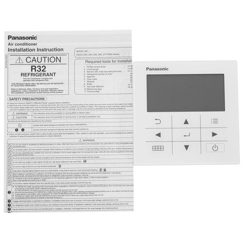 Купить Кондиционер настенный сплит-система Panasonic CS-Z35YKEA/CU-Z35YKEA белый  9986646. Характеристики, отзывы и цены в Донецке
