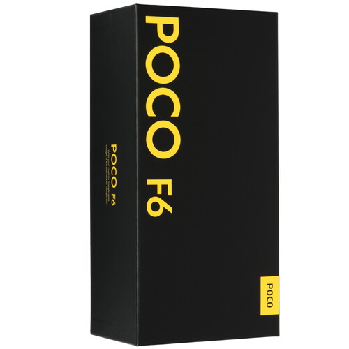 Купить 6.67" Смартфон POCO F6 256 ГБ черный  5457358. Характеристики, отзывы и цены в Донецке