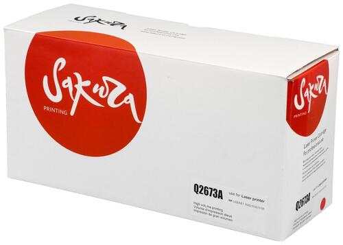 Купить Картридж лазерный SAKURA Q2673A пурпурный  5364042. Характеристики, отзывы и цены в Донецке