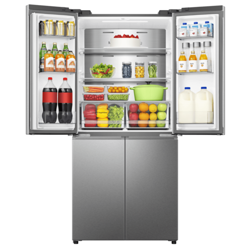 Купить Холодильник многодверный   Hisense RQ5P470SAI1 серебристый  9300180. Характеристики, отзывы и цены в Донецке