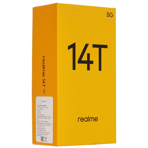 Купить 6.67" Смартфон realme 14T 256 ГБ зеленый  5621427. Характеристики, отзывы и цены в Донецке