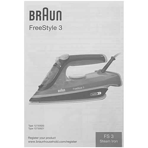 Купить Утюг Braun FreeStyle 3 FI3194BK синий  9031747. Характеристики, отзывы и цены в Донецке