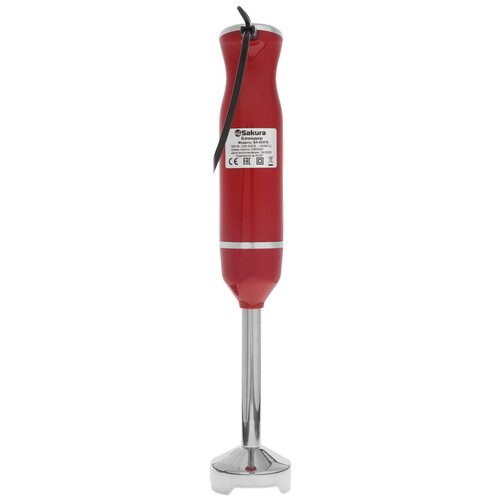 Купить Блендер погружной SAKURA SA-6247SR красный  9173257. Характеристики, отзывы и цены в Донецке