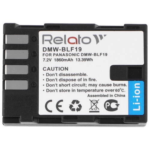 Купить Аккумулятор Relato DMW-BLF19  8118559. Характеристики, отзывы и цены в Донецке