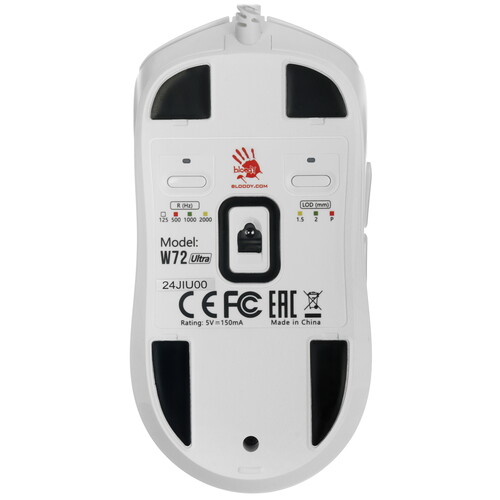 Купить Мышь проводная A4Tech Bloody W72 Ultra  белый  5615910. Характеристики, отзывы и цены в Донецке