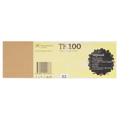 Купить Картридж лазерный T2 TC-K100 черный  7939647. Характеристики, отзывы и цены в Донецке