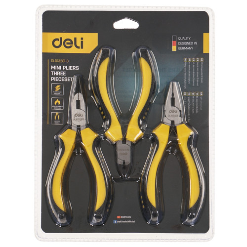 Купить Набор инструментов Deli DL103201-3  9133841. Характеристики, отзывы и цены в Донецке