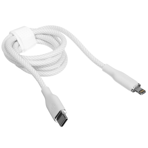 Купить Кабель круглый BY Lightning 8-pin - USB Type-C серый 1 м  5482093. Характеристики, отзывы и цены в Донецке